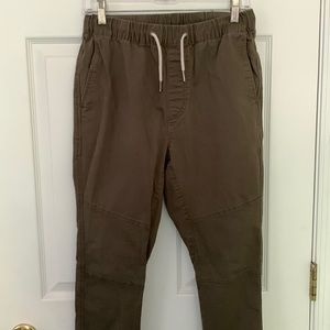 H&M olive green Khaki lifestyle Joggers